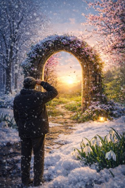 KIŞA BAKARAKEN  BAHARI GÖRMEK
