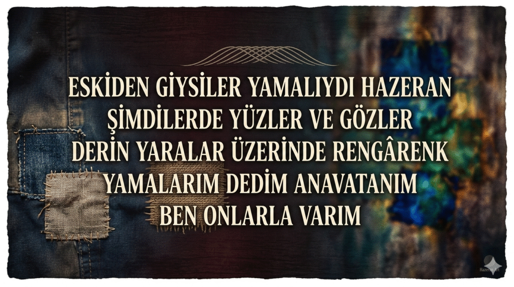 Yaralarım, Anavatanım / Gökhan Bozkuş